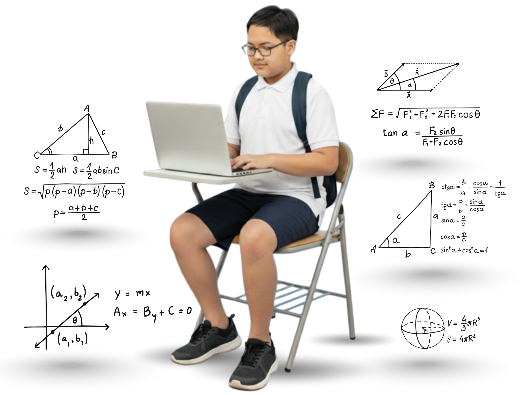 Siswa mengerjakan soal matematika dengan adaptasi realtime